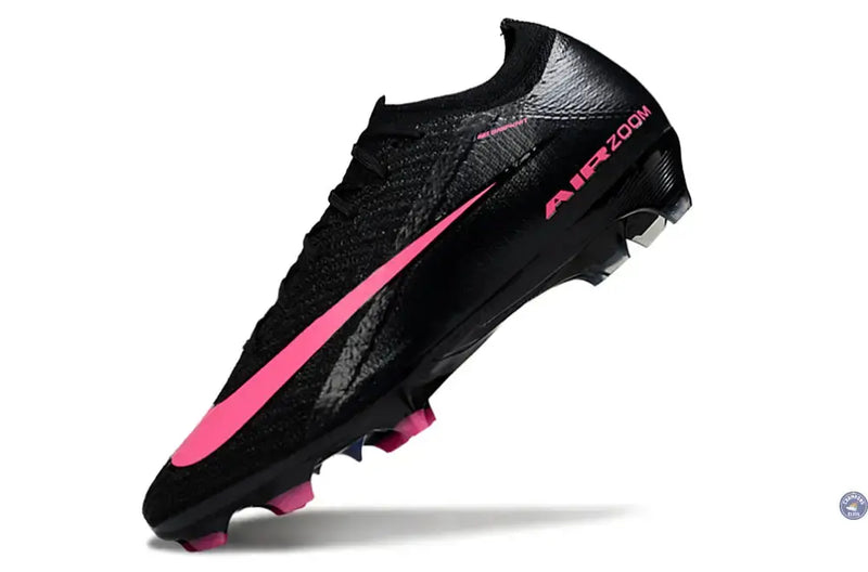 Nike Air Zoom Mercurial Vapor 16 FG - Noir/Rose/Bleu — visuel 4 sur 4