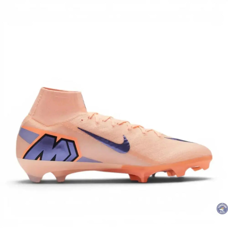 Nike Mercurial Superfly 10 Elite FG Showtime - Orange/Bleu — visuel 3 sur 4
