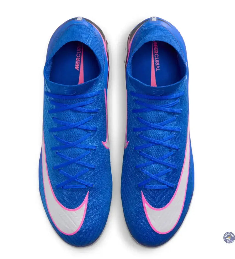 Nike Mercurial Superfly 10 FG Attack Pack - Bleu/Argent/Blanc — visuel 4 sur 4