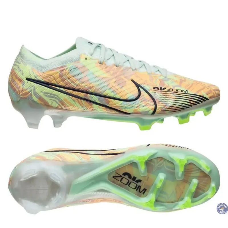 Nike Mercurial Vapor 15 Elite FG Bonded - Vert/Bleu/Orange — visuel 1 sur 4