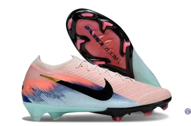 Nike Mercurial Vapor 16 Elite FG United - Silt Red/Bleu — visuel 2 sur 4