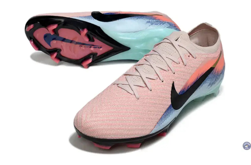 Nike Mercurial Vapor 16 Elite FG United - Silt Red/Bleu — visuel 3 sur 4