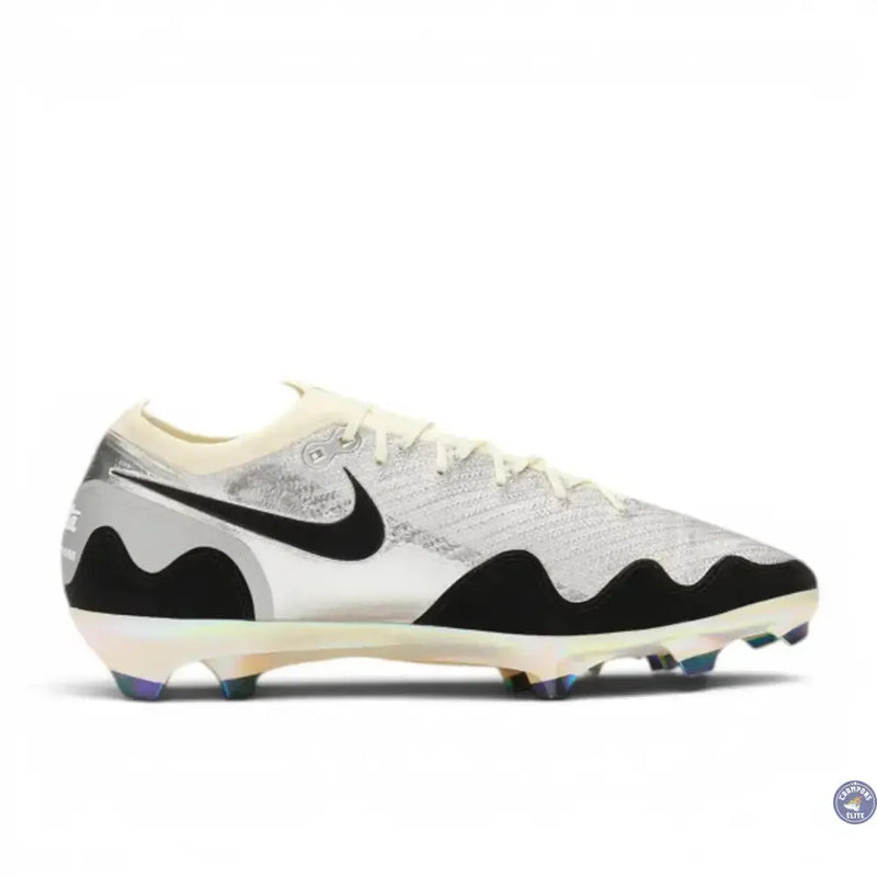 Nike Mercurial Vapor 16 Elite FG x Patta - Chrome/Noir/Blanc ÉDITION LIMITÉE — visuel 3 sur 4
