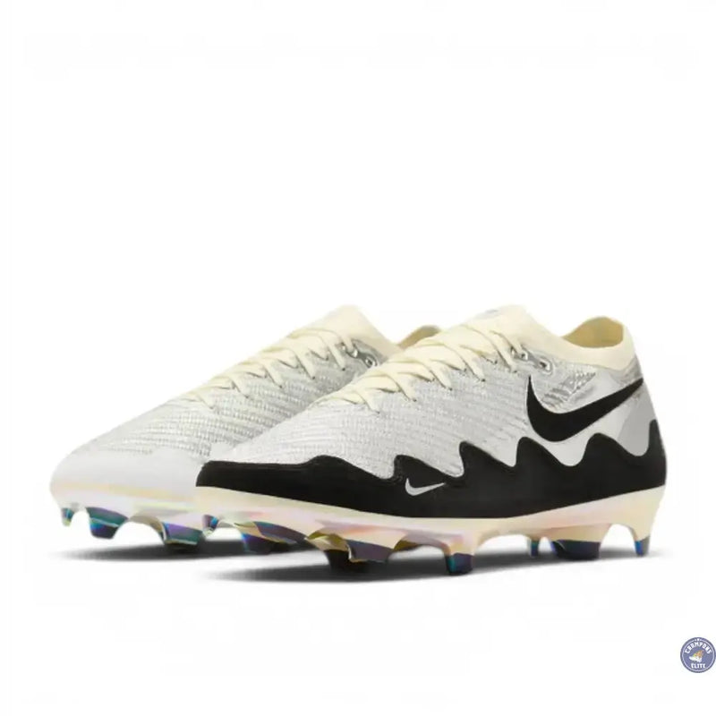 Nike Mercurial Vapor 16 Elite FG x Patta - Chrome/Noir/Blanc ÉDITION LIMITÉE — visuel 4 sur 4