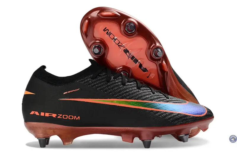 Nike Mercurial Vapor 16 Elite SG Heat Up - Noir/Orange — visuel 1 sur 4