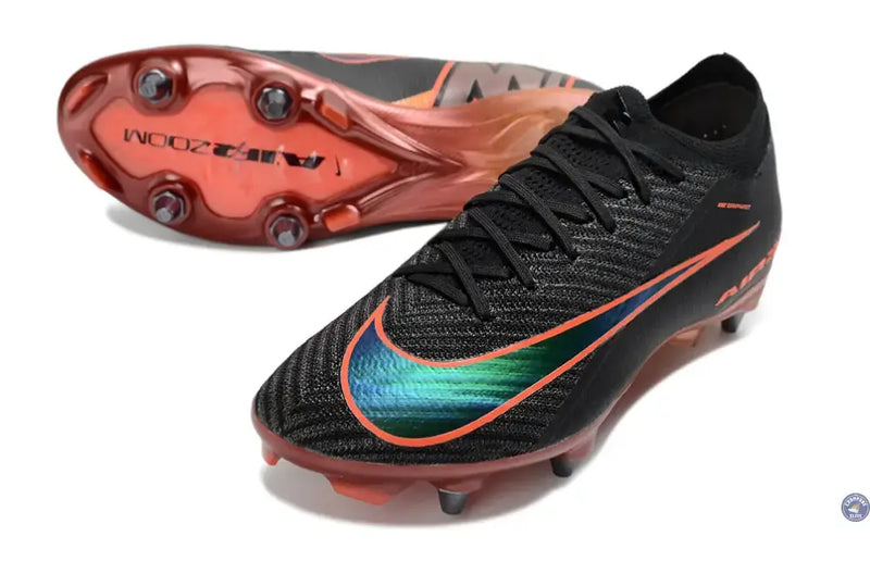 Nike Mercurial Vapor 16 Elite SG Heat Up - Noir/Orange — visuel 2 sur 4