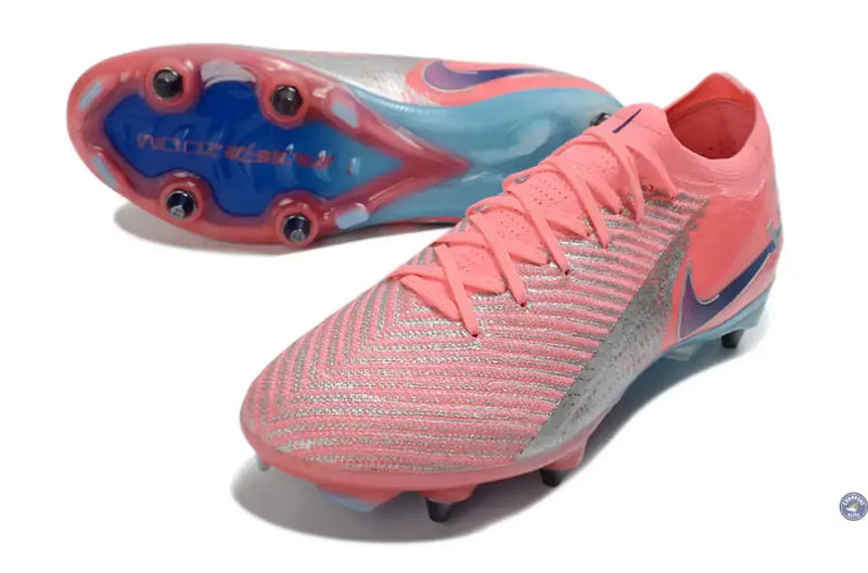 Nike Mercurial Vapor 16 Elite SG Vinicius Jr Sunset - Rose/Bleu — visuel 2 sur 4