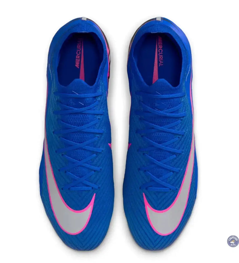Nike Mercurial Vapor 16 FG Attack Pack - Bleu/Argent/Rose — visuel 3 sur 4