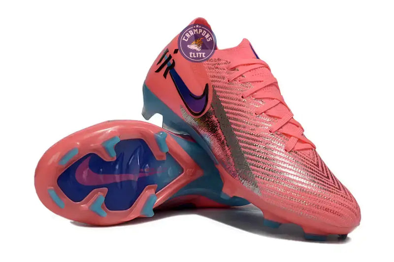 Nike Mercurial Vapor 16 FG Vinicius Jr. Sunset Pulse - Rose/Argent/Bleu — visuel 1 sur 4