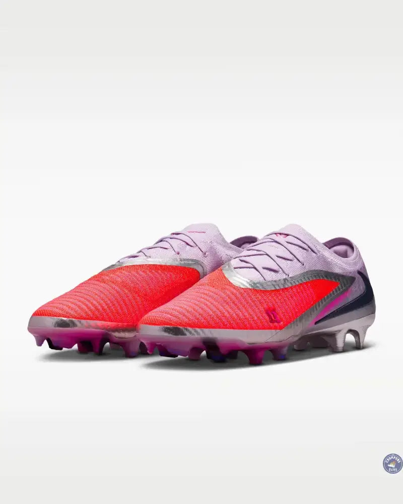 Nike Phantom 6 Elite Low Cut FG Alexia Putellas - Rouge/Gris — visuel 2 sur 4