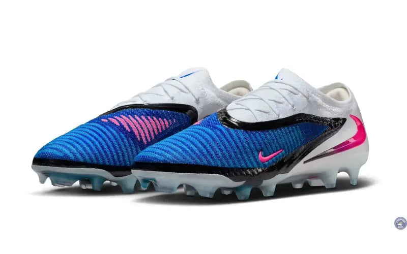 Nike Phantom 6 Elite Low Cut FG Attack Pack - Bleu/Blanc/Noir/Rose — visuel 1 sur 4
