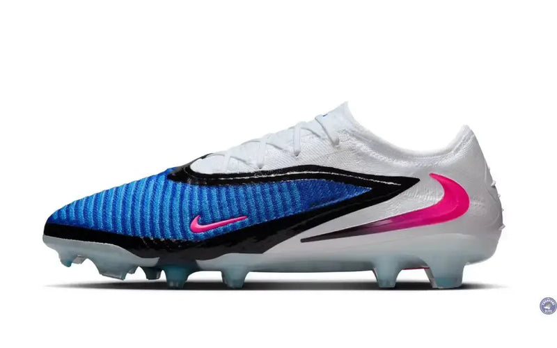 Nike Phantom 6 Elite Low Cut FG Attack Pack - Bleu/Blanc/Noir/Rose — visuel 2 sur 4