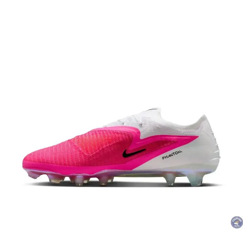 Nike Phantom 6 Elite Low Cut FG - Breakout Rose/Blanc/Noir — visuel 3 sur 4