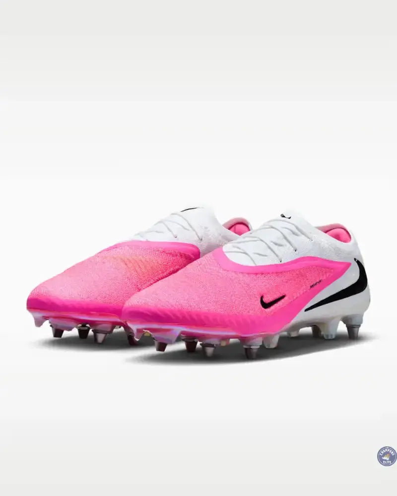 Nike Phantom 6 Elite Low Cut SG - Breakout Rose/Blanc/Noir — visuel 1 sur 4