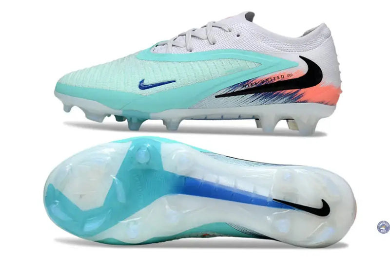 Nike Phantom 6 Elite Low Cut United Pack 002 - Blanc/Turquoise/Violet — visuel 4 sur 4