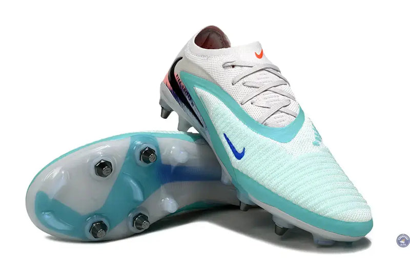 Nike Phantom 6 Elite SG Low Cut United Pack 002 - Blanc/Turquoise/Violet — visuel 3 sur 4