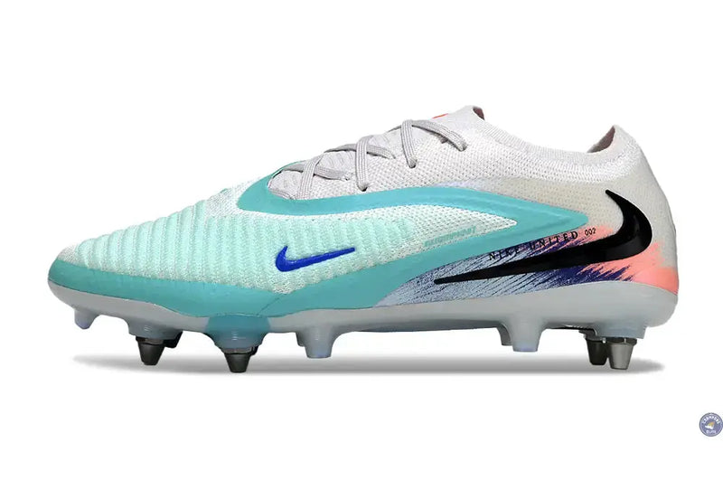 Nike Phantom 6 Elite SG Low Cut United Pack 002 - Blanc/Turquoise/Violet — visuel 4 sur 4