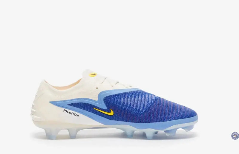 Nike Phantom 6 FG - Fear Nothing Bleu/Blanc/Jaune — visuel 3 sur 4