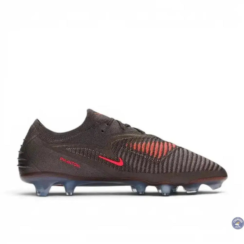 Nike Phantom 6 Low Elite FG Heat-Up Cendre Moy/Or Ambré/Noir — visuel 3 sur 4