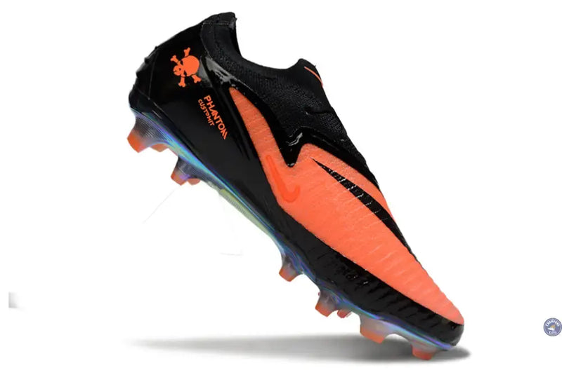 Nike Phantom 6 x Hypervenom - Noir/Orange FG — visuel 3 sur 4