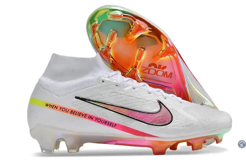 Nike Superfly 9 Elite FG x Marcus Rashford Blanc/Rose — visuel 1 sur 4