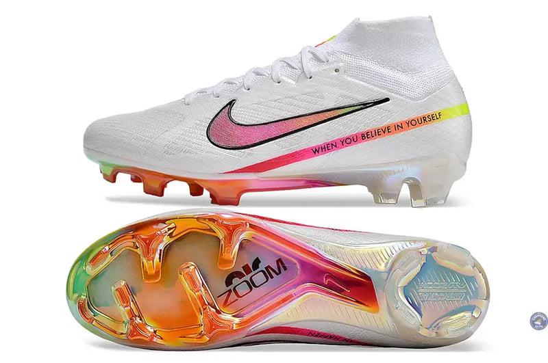 Nike Superfly 9 Elite FG x Marcus Rashford Blanc/Rose — visuel 2 sur 4