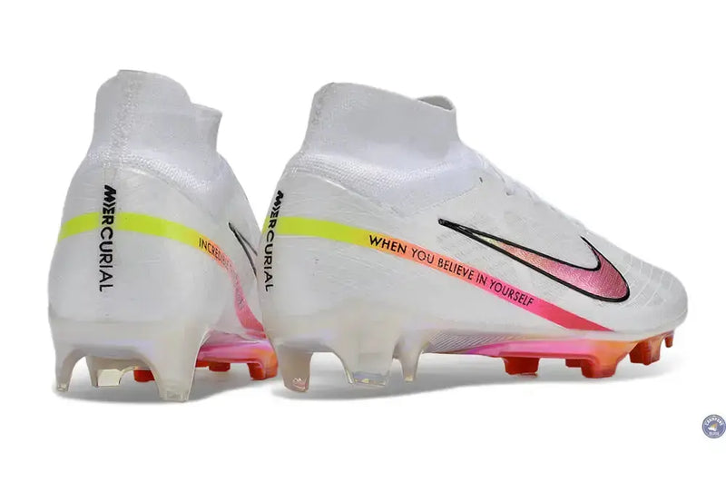 Nike Superfly 9 Elite FG x Marcus Rashford Blanc/Rose — visuel 4 sur 4