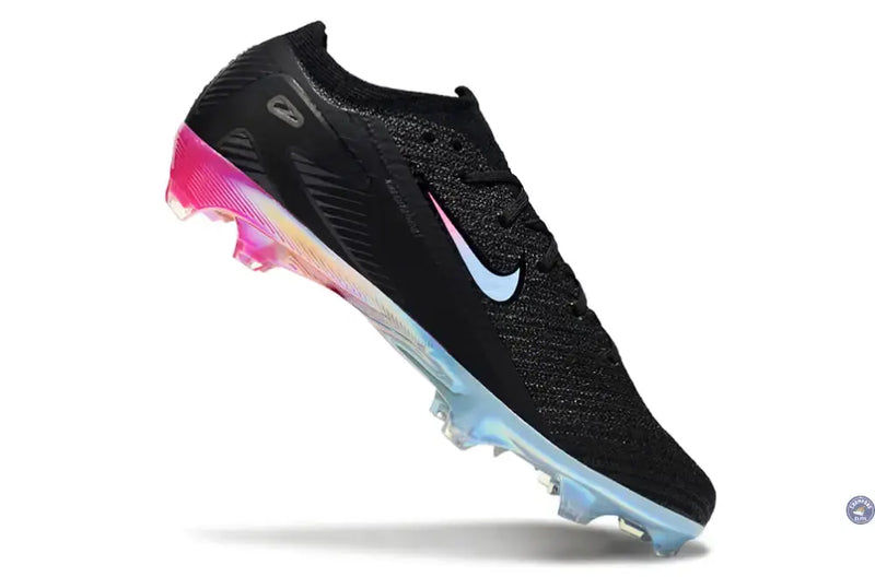 Nike Vapor 16 Nike by You FG - Noir/Bleu/Rose — visuel 3 sur 4