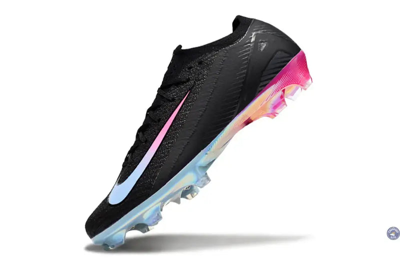 Nike Vapor 16 Nike by You FG - Noir/Bleu/Rose — visuel 4 sur 4