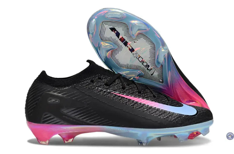 Nike Vapor 16 Nike by You FG - Noir/Bleu/Rose — visuel 1 sur 4