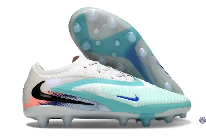 PHANTOM 6 ELITE AG LOW CUT UNITED PACK 002 AG -BLANC/TURQUOISE/VIOLET — visuel 2 sur 4
