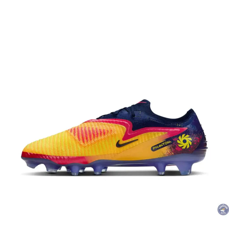 Phantom 6 Low Elite FG Haaland - Jaune/Bleu/Rouge — visuel 3 sur 4