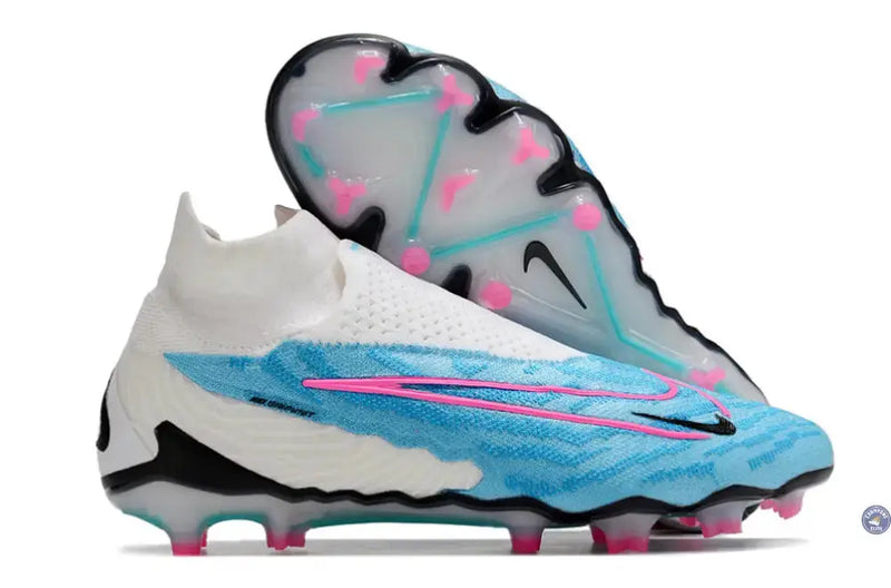 Phantom GX DF Elite FG Blast - Bleu/Rose/Blanc/Bleu — visuel 1 sur 4