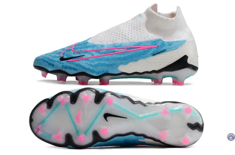 Phantom GX DF Elite FG Blast - Bleu/Rose/Blanc/Bleu — visuel 3 sur 4