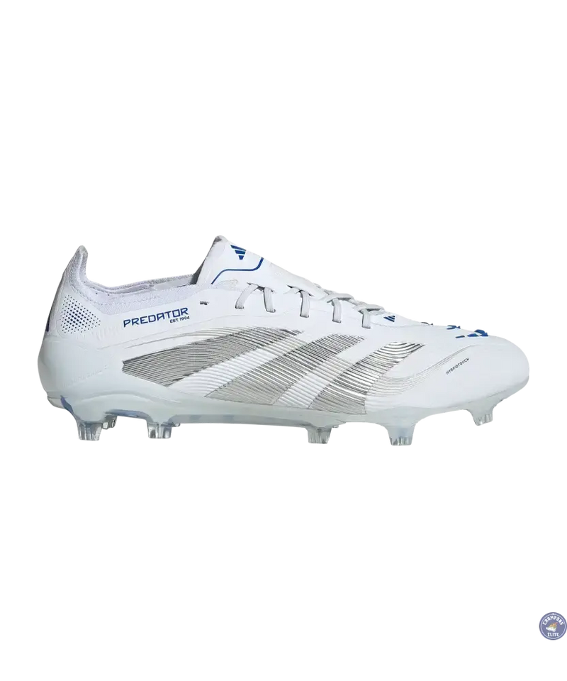 Predator 25.1 Elite FG Polar Victory - Blanc/Argenté/Bleu — visuel 1 sur 4