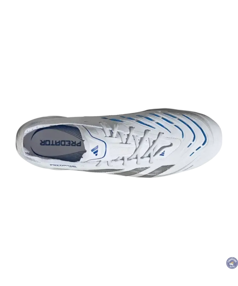 Predator 25.1 Elite FG Polar Victory - Blanc/Argenté/Bleu — visuel 4 sur 4