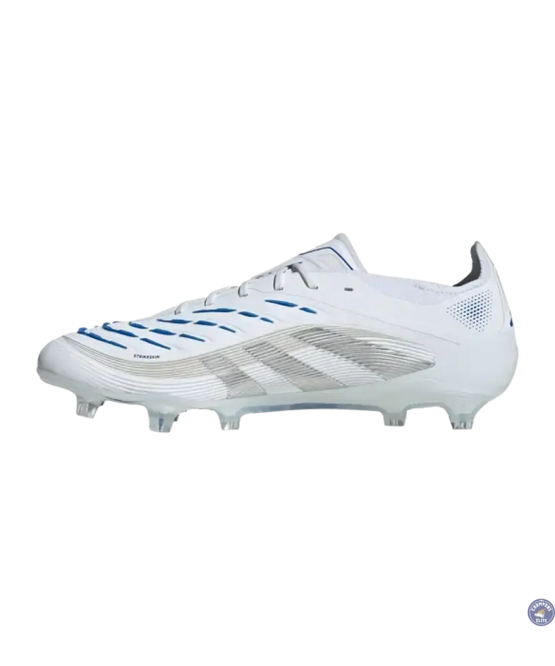 Predator 25.1 Elite FG Polar Victory - Blanc/Argenté/Bleu — visuel 2 sur 4