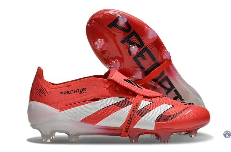 Predator 25 Elite Fold-over Tongue FG Pure Victory - Lucid Red/Blanc/Noir — visuel 1 sur 2