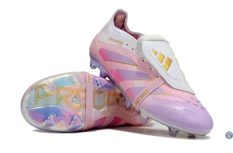 Predator 25 Elite Tongue FG - Rose/Blanc/OR — visuel 2 sur 4