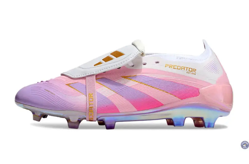 Predator 25 Elite Tongue FG - Rose/Blanc/OR — visuel 4 sur 4