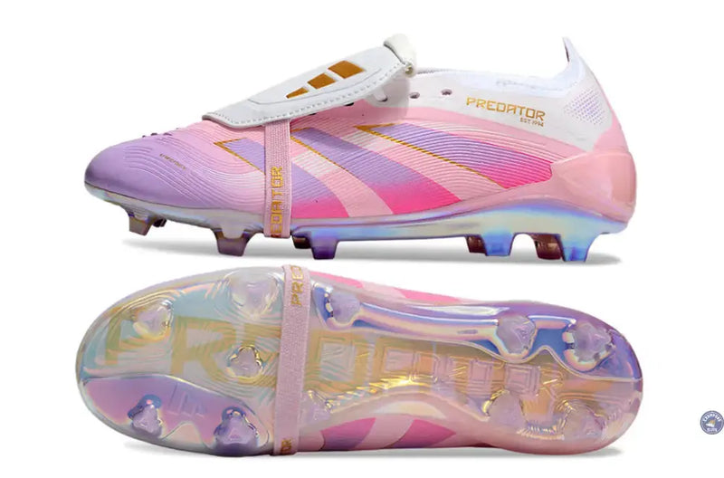 Predator 25 Elite Tongue FG - Rose/Blanc/OR — visuel 3 sur 4