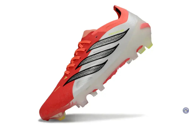 PREDATOR 26 ELITE LACETS FG BORN FOR GOALS - LUCID RED/NOIR/BLANC — visuel 3 sur 4