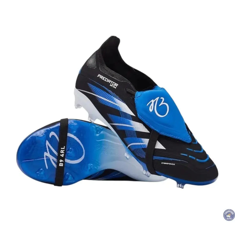 PREDATOR ELITE FOLD-OVER TONGUE FG JUDE BELLINGHAM - NOIR/BLANC/BLEU — visuel 1 sur 4