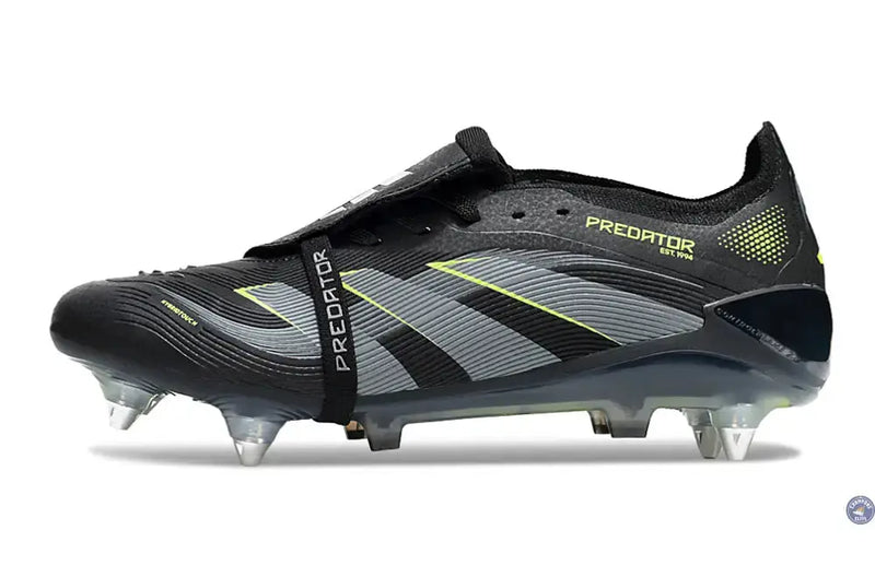 Predator Elite Fold-over Tongue SG - Electric Stealth - Noir/Vert Fluo SG — visuel 2 sur 4
