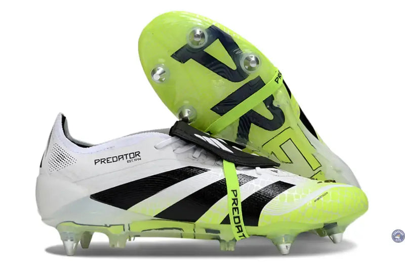 Predator Elite Fold-over Tongue SG - Radiant Blaze - Blanc/Noir/Fluo SG — visuel 2 sur 4