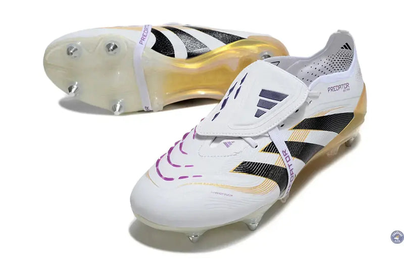 Predator Elite Fold-over Tongue SG Road to Glory - Blanc/Noir/Doré — visuel 2 sur 4