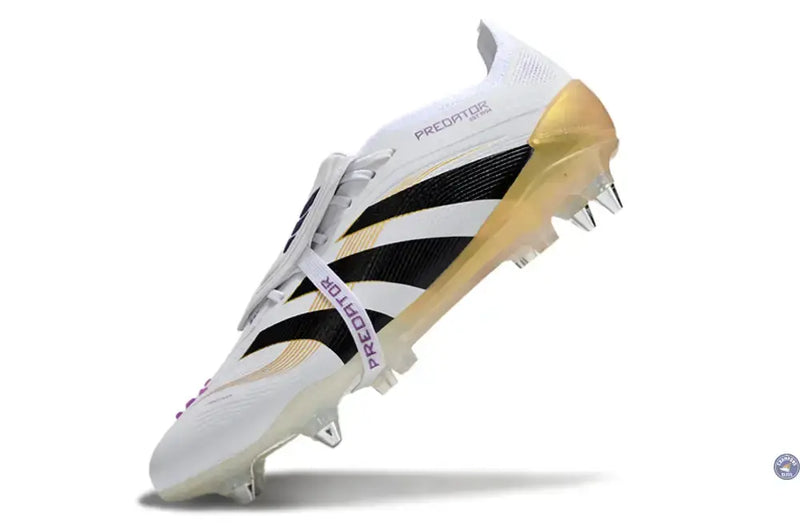 Predator Elite Fold-over Tongue SG Road to Glory - Blanc/Noir/Doré — visuel 4 sur 4