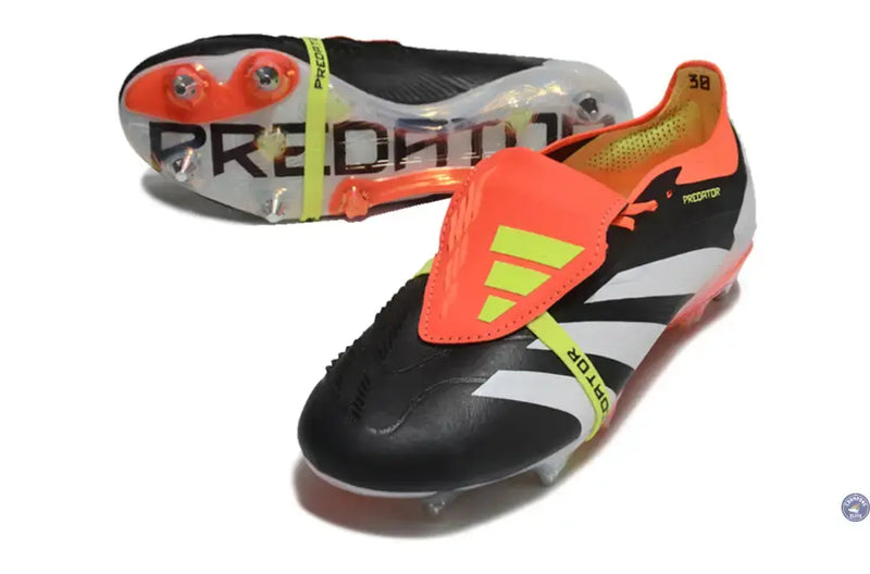 Predator Elite Fold-over Tongue SG Solar Energy - Noir/Blanc/Rouge — visuel 2 sur 4