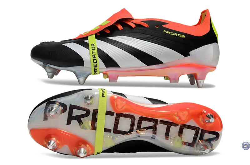 Predator Elite Fold-over Tongue SG Solar Energy - Noir/Blanc/Rouge — visuel 1 sur 4