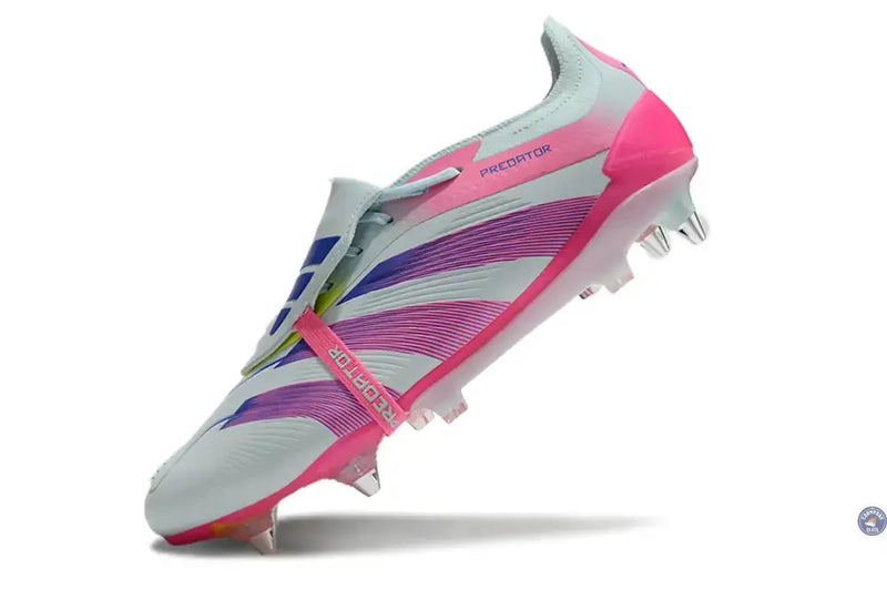 Predator Elite SG - Blanc/Rose/Violet/Bleu/Jaune — visuel 4 sur 4